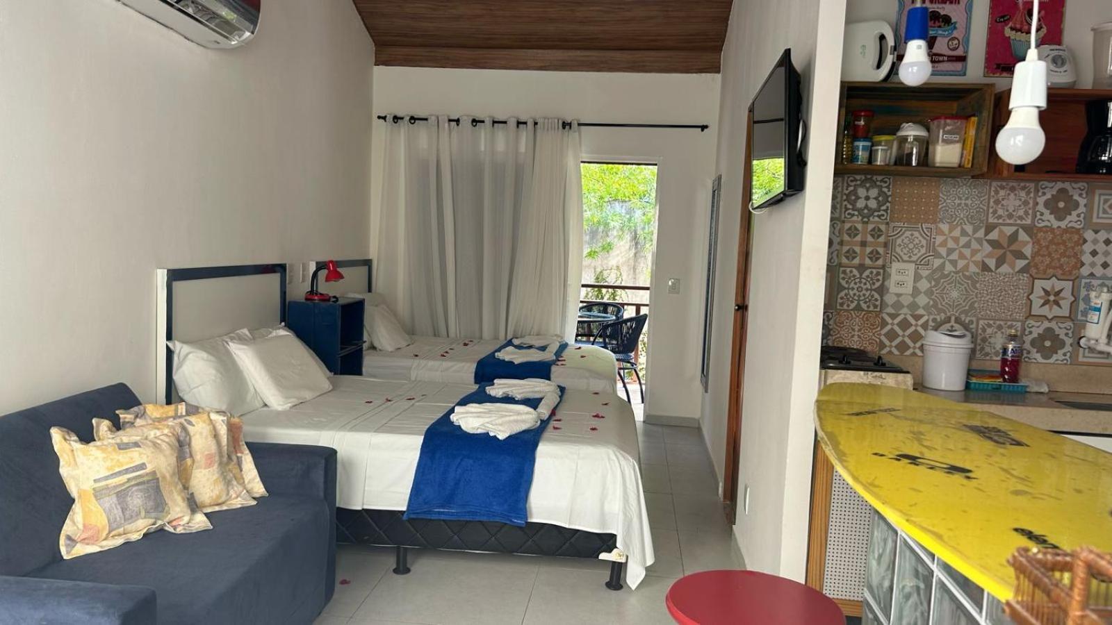 Apartamento Flat temático Solar Água Praia de Pipa Exterior foto